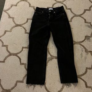 Zara high rise jeans